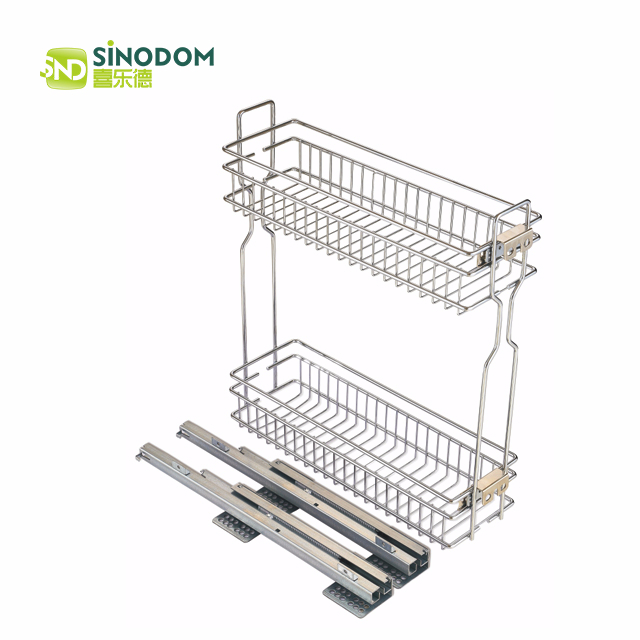Soft Close side pull out basket